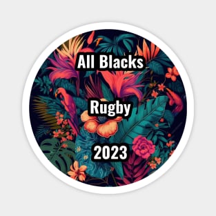 Cool All Blacks Rugby design Magnet